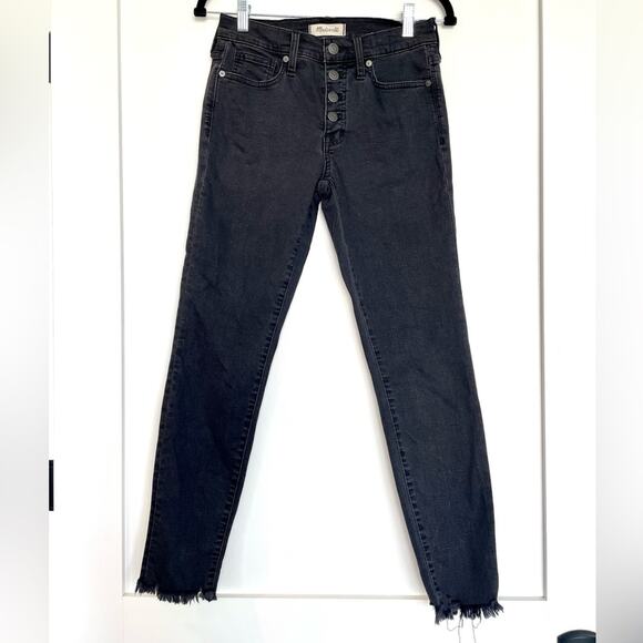 Madewell 9” High Rise Skinny Jeans Sz 26 - Picture 1 of 11